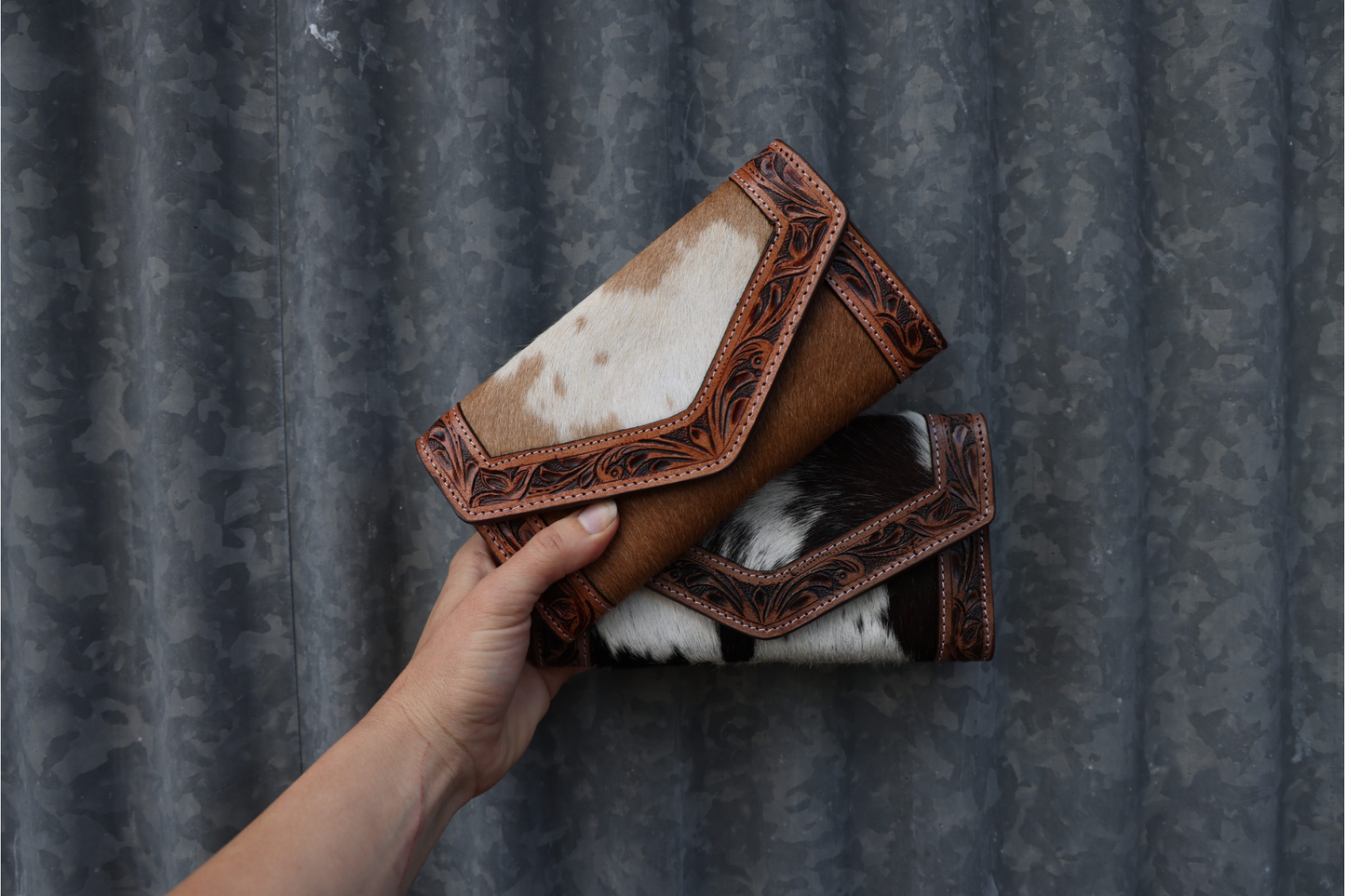 Cassie Hair on Hide Wallet