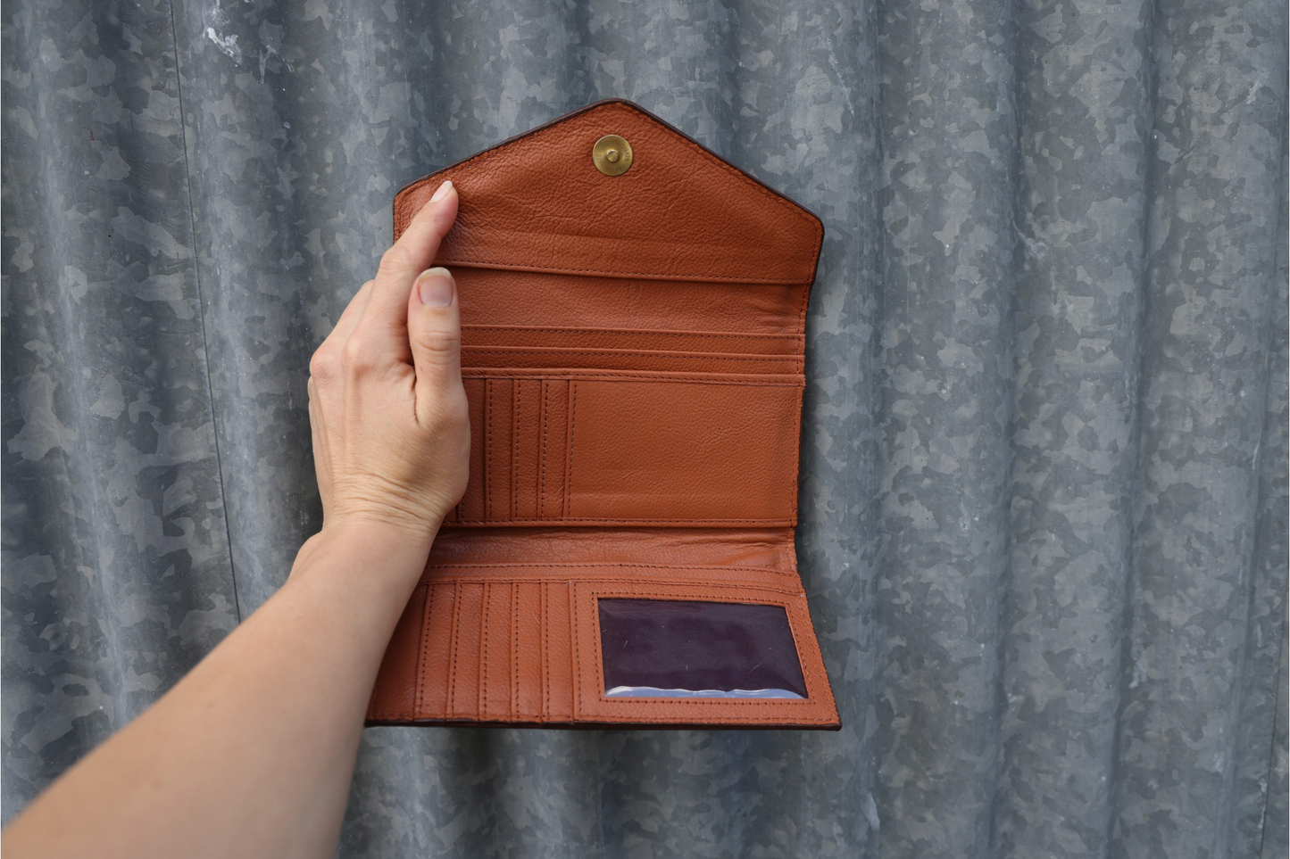 Cassie Hair on Hide Wallet